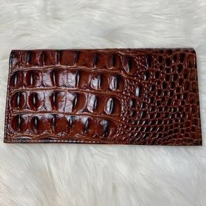 Brahmin Pecan Checkbook Cover